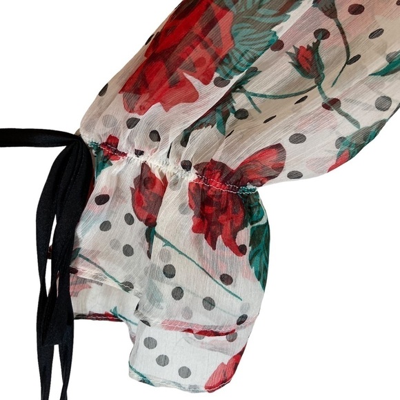 The Moon Chiffon Long Sleeve Tiered Maxi Dress - Picture 5 of 10